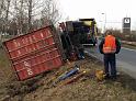 LKW verliert Container Koeln Niehler Ei P065